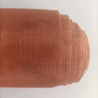 30m 50m Red Pure Copper Wire Mesh Screen Good Shielding Performance